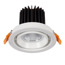 28 W White Aluminum High Power COB LED Spot Light Fittings IP20 Adjustable Beam Angle