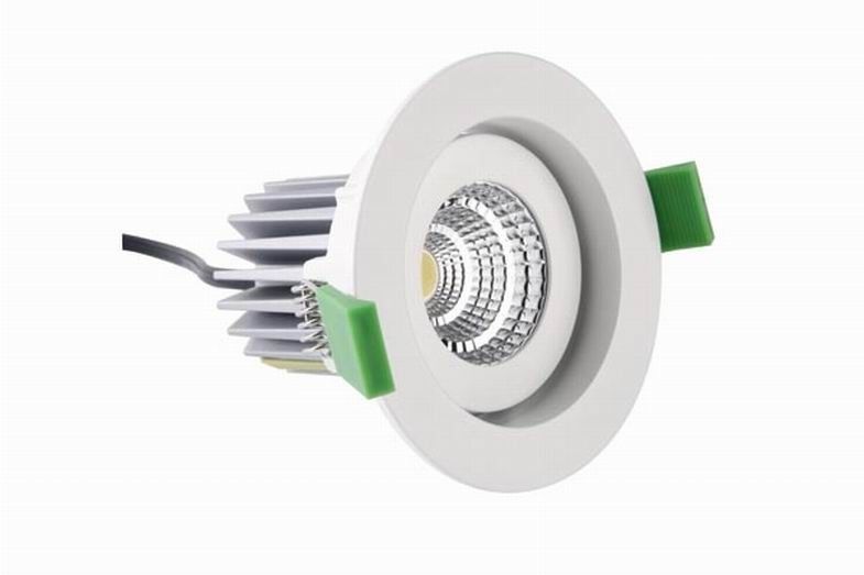 CRI85 15W 850 Lumen COB Dimmable LED Down Light 850 Lm For Shopping Mall