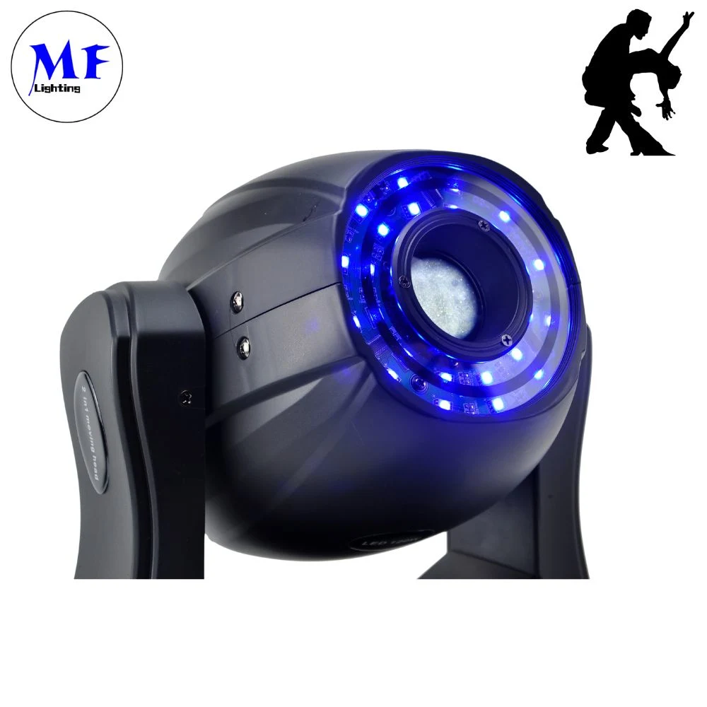 Factory Price 1PCS 150W White LED + 24PCS RGB3 in One Effectmoving Spot Beam Stage Lighting Disco Zoom Moving Head Stage Light