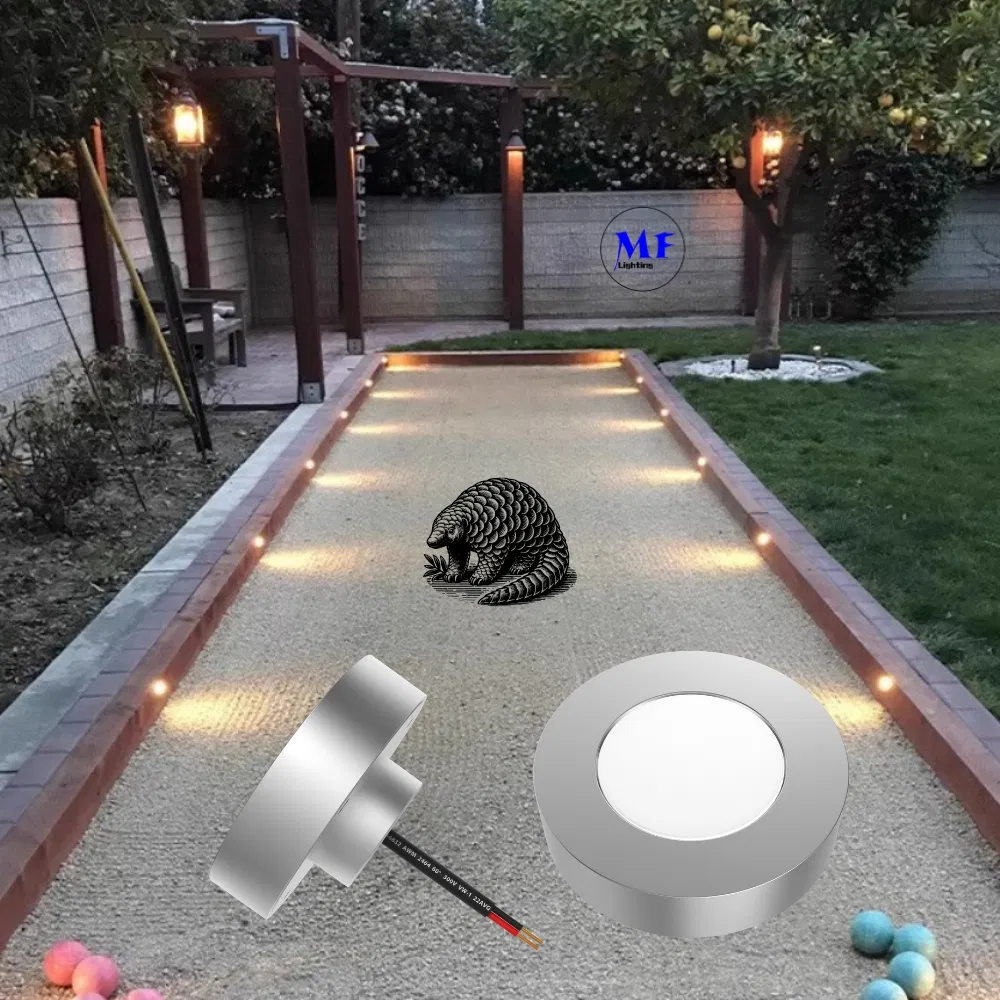 DC12V 2W 3W Underground IP68 Waterproof Outdoor Deck RGB Well Floor Pathway Walkway LED Inground Light for Garden Landscape Swimming Pool