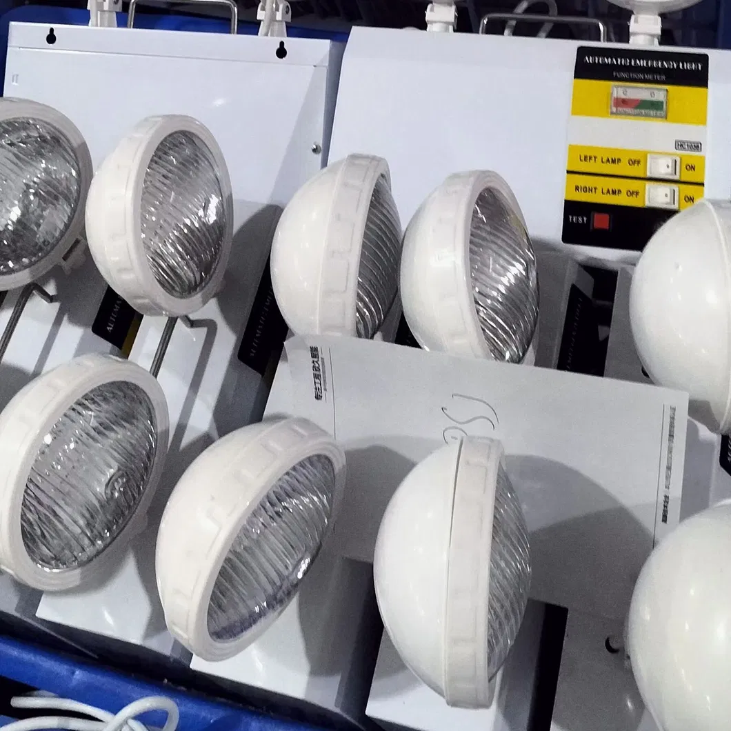 Factory Price ABS PC IP43 3W Back up Lithium Battery LED Emergency Spot Light for School Hospital Subway Train Stations Shopping Center Supermarket Hotel