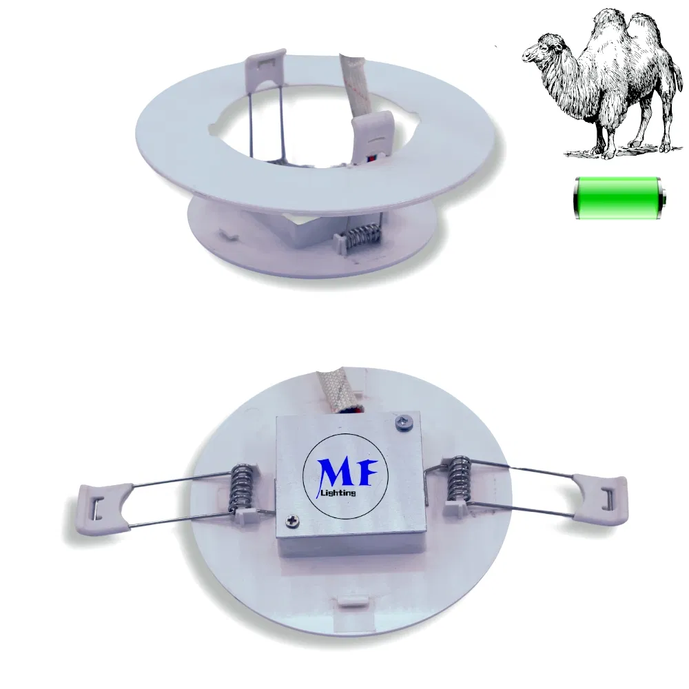 Factory Price ABS PC IP43 3W Back up Lithium Battery LED Emergency Spot Light for School Hospital Subway Train Stations Shopping Center Supermarket Hotel