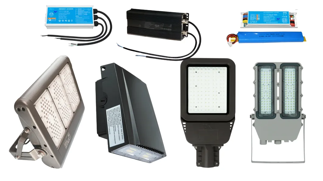 محول طوارئ LED احتياطي لمدة 3 ساعات متوافق مع الأضواء السفلية وأضواء Triproof والأضواء العالية 5