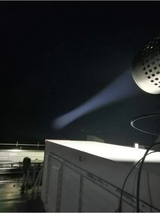 مصباح بحث LED 200W 300W IP66 مقاوم للماء الفولاذ مضاد للتآكل 1000m 3000m سفينة بحرية سفينة قارب بعيد البحث الإنقاذ مصباح بحث 5