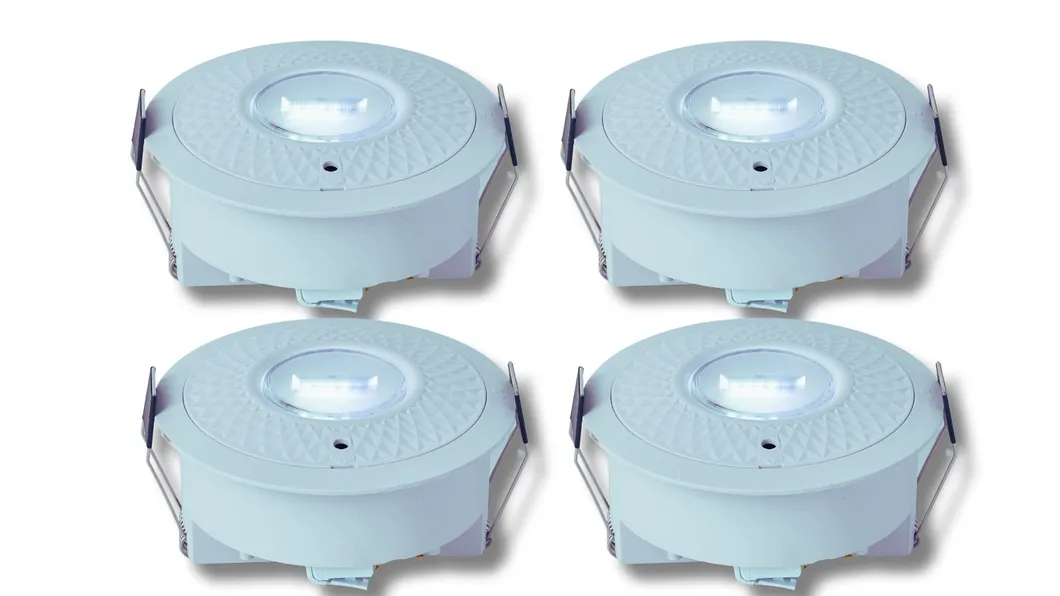 لوحة أدناه ضوء LED الهلع الطارئ الهروب إشارة الخروج ضوء IP65 بطارية احتياطي قابل لإعادة الشحن المدرسة العامة المستشفى أبيض 0