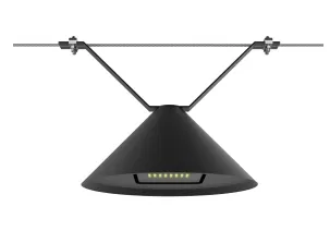 ضوء شارع حديقة يعمل بالطاقة الشمسية LED ألومنيوم. مقاوم للماء 130 لومن/واط Ik08 IP66 Ra70 نصف كروي متكامل رصيف طريق ممر جدار فناء 0