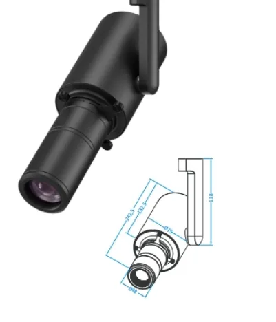 جهاز عرض شعار LED Gobo ضوء الأشعة فوق البنفسجية ND قابل للتكبير/التصغير IP65 Ra97+ مركز المعارض 4