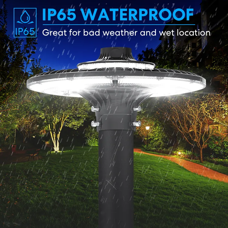 توفير الطاقة LED الحديقة منصة الضوء القطب المنطقة الضوء 140lm / W الذكية ضبط 200W للطريق السريع منطقة الراحة المجمع الرياضي المتنزه على الشاطئ 15