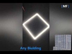 أبيض 80Ra LED إطار لوحة ضوء 60 سم * 60 سم 35000 ساعة