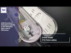 IP65 ثلاثي سقف LED خفيف مثبت مع ناشر أوبال