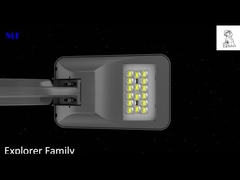 LED Street Light Park Sidewalk IP66 Waterproof Ik08 مقاومة الطقس 25W 50W 75W 100W
