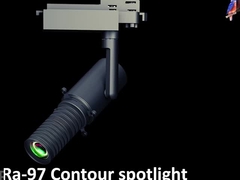 مصابيح المسار القابلة للشكل LED Spot 8W / 10W / 20W / 28W / 37W تشكيل / تكبير / إعلان / التحكم الذكي