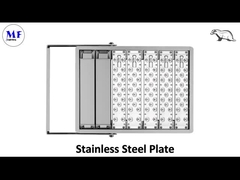 60W120W180W240W300W IP65 قوة عالية LED ضوء الفيضانات لمستشفى المدرسة الحديقة
