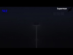 400-1200W 5 سنوات الضمان IP66 ضوء عمود عالي الطاقة مع حماية الزخم للمناطق المتعثرة المطار