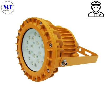 60W 100W 200W Atex LED Explosion Proof Light With  IP66 IK10  For Oil Chemical And Marine Gas Industry