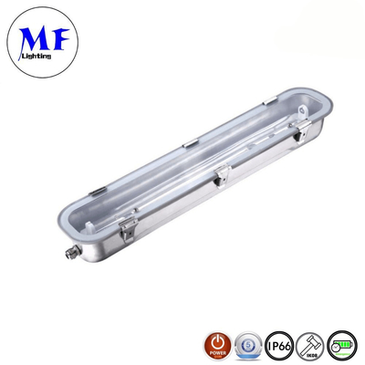 LED Tri Proof Light  LED Stainless Steel Waterproof Lamp IP66 Ik08 2FT 4FT 5FT Dustproof