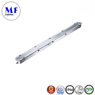 LED Tri Proof Light  LED Stainless Steel Waterproof Lamp IP66 Ik08 2FT 4FT 5FT Dustproof