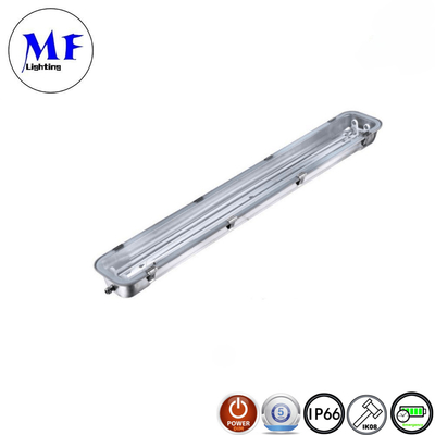 LED Tri Proof Light  LED Stainless Steel Waterproof Lamp IP66 Ik08 2FT 4FT 5FT Dustproof