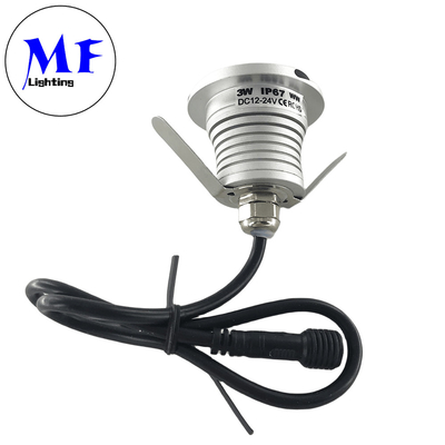 LED Underground Lights 3W IP67 12V RGB LED Exterior Whirlwind Light Pathway Buried Lamp