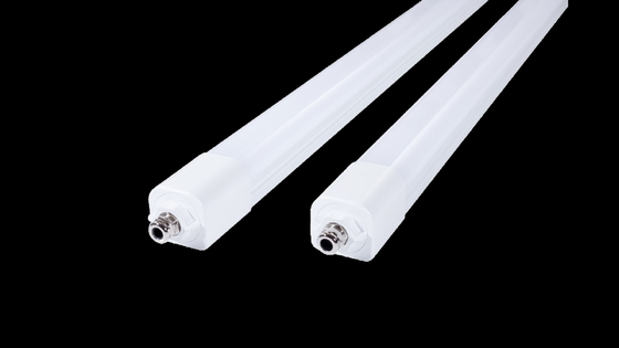 IP66 Waterproof Dustproof LED Tri-Proof Light CRI>80 18W Outdoor 130lm/W Lamp Fixture for Factory, Retail Stores