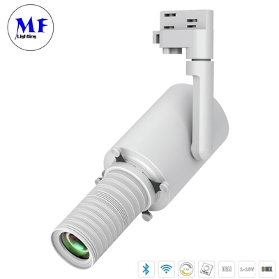 Gobo Projector Ra>97 Shapeable Track Light 5 Years Warranty Rail Shapeable Cut LED Track Light Spot Light