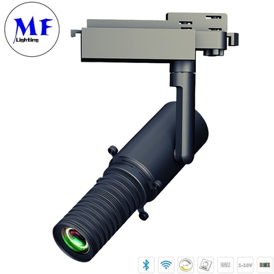 Gobo Projector Ra>97 Shapeable Track Light 5 Years Warranty Rail Shapeable Cut LED Track Light Spot Light