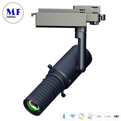 Gobo Projector Ra>97 Shapeable Track Light 5 Years Warranty Rail Shapeable Cut LED Track Light Spot Light