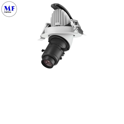 Single LED Spot Track Light 5 Years Warrranty with Shaping Capabilities r Aluminum Material for Art Galleries