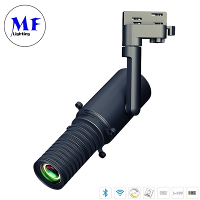 1 0.8 Frame Size Gobo LED Track Light with Cold Forging Integrated Radiator Design