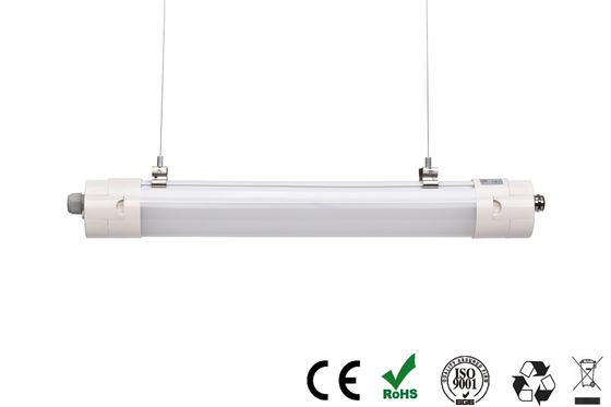 IP 65 Aluminum Alloy 25W 40W 60W Waterproof Dust-proof LED Tri-proof Light For Parking Garages Retail Speaces
