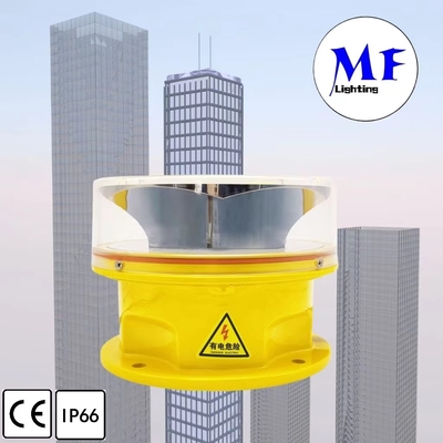 IP66 LED Medium-intensity Red&White Dual Aviation Obstruction Light For Water Tower
