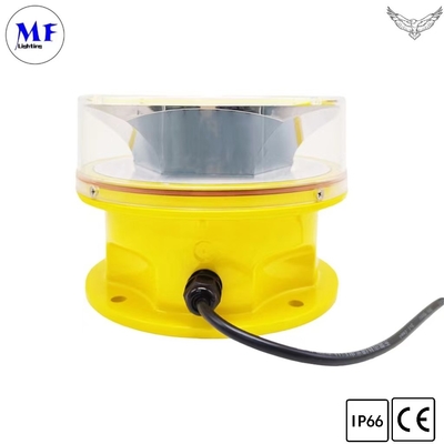 IP66 Aviation Obstruction Obstacle Light Aircraft Warning Red White Beacon for Radio TV Broadcast Water Tower