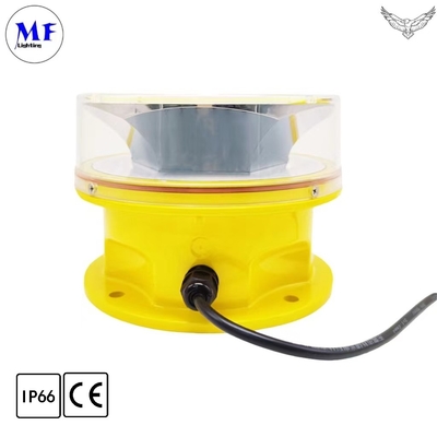 IP66 Aviation Obstruction Obstacle Light Aircraft Warning Red White Beacon for Radio TV Broadcast Water Tower