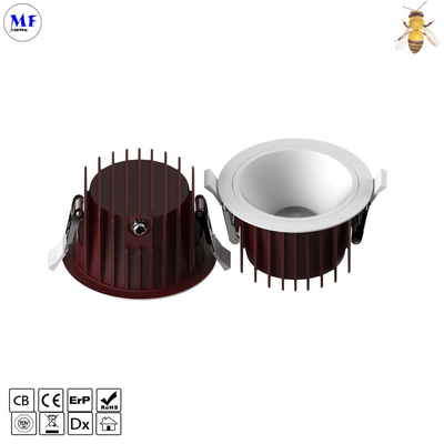 IP65 Waterproof High Power LED Down Light  With Recessed Mount For Bathroom Warehouse Stairways