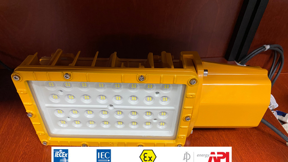 60W 80W IP66 Class 1 Division 1 LED Lights Hazardous Location LED Lighting Waterproof LED Explosion Proof Light