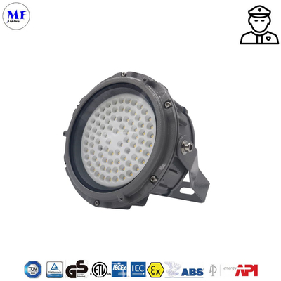 IP66 IK10 IEC Certifiled 20W 40W 60W Dimmable Explosion Proof Light For Ocean Vessel Pumping Station