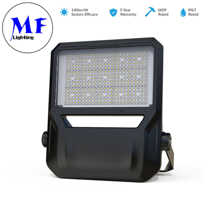 50-280W IP67 IK09 5years Warranty LED Flood Light With Photocell Sensor For Sport Fields Stadium