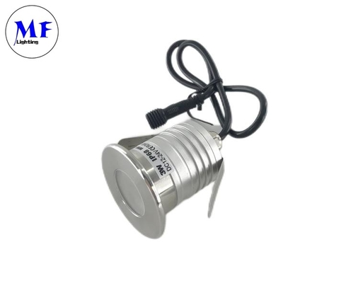 3W DC12-24V IP67 Garden Floor Light Waterproof 280lm Underwater 45 Beam Angle Outdoor