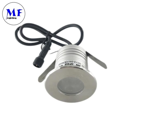3W DC12-24V IP67 Garden Floor Light Waterproof 280lm Underwater 45 Beam Angle Outdoor