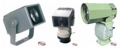 316L Stainless Steel LED Search Light with 160W IP66 5 Warranty Protection for Harsh Marine Environments