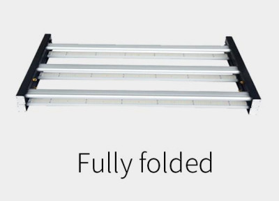 Foldable LED Plant Grow Light Custom Spectra Warranty 5 IP66 550W Full Spectrum UV IR Intelligent Control System