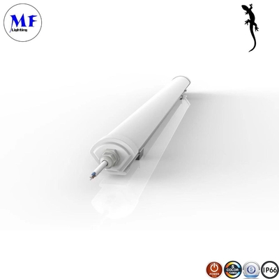 120Deg IP66 LED Triproof Light Years IK08 3000K 6000K with Emergency Sensor For Indoor Warehouse