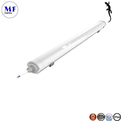 120Deg IP66 LED Triproof Light Years IK08 3000K 6000K with Emergency Sensor For Indoor Warehouse