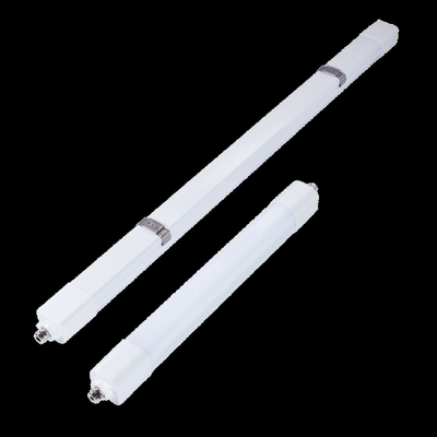 IP66 Waterproof 160lm/W LED Triproof Light Warranty 5 Years IK08 3000K 6000K with Emergency Sensor For Indoor Warehouse