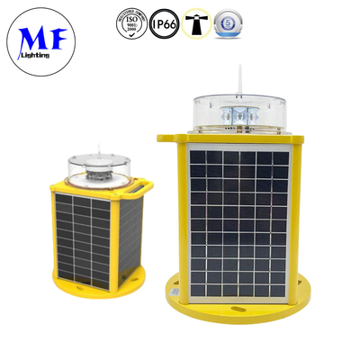 Solar Power LED Aviation Light Warning Light Type B With Red Green Yellow White Blue
