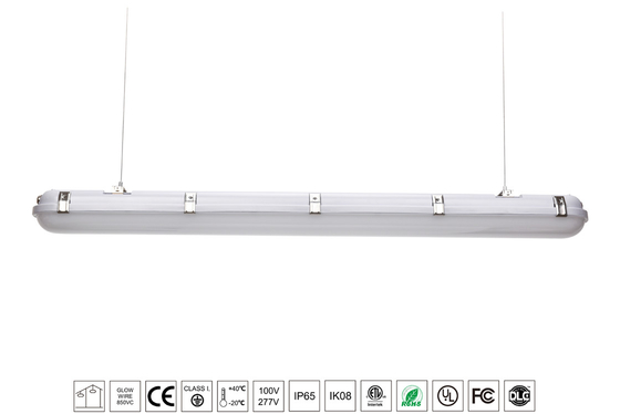 20W 5 Years Warranty IP65 LED Tri-proof Light For Warehouse Parking Lot