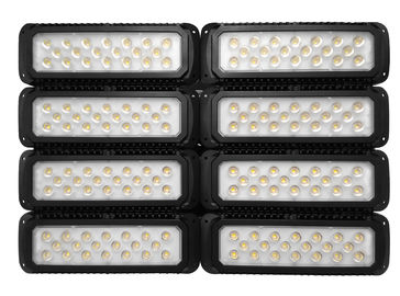 600W 155lm/W Outdoor LED Flood Lights With 10 Years Warranty , Black Color Body , Professional Beam Angle