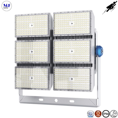 150W-1200W IP66 High Mast Stadium Light IK08 IK10 High Power Waterproof 140lm/W CRI80 5000K for Baseball Field