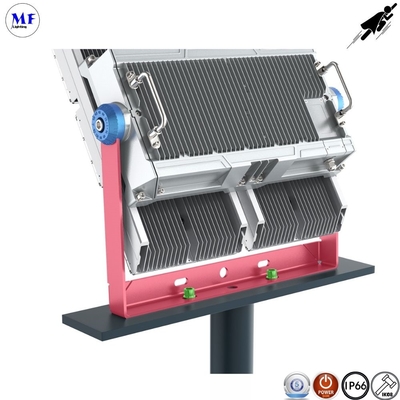 150W-1200W IP66 IK08 High Power Stadium Light Waterproof 140LM/W CRI80 High Mast Flood Light 5000K For Baseball Field