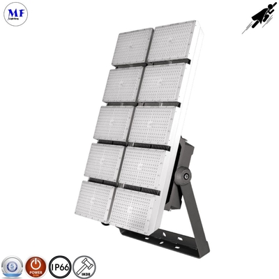 150W-1200W IP66 IK08 High Power Stadium Light Waterproof 140LM/W CRI80 High Mast Flood Light 5000K For Baseball Field